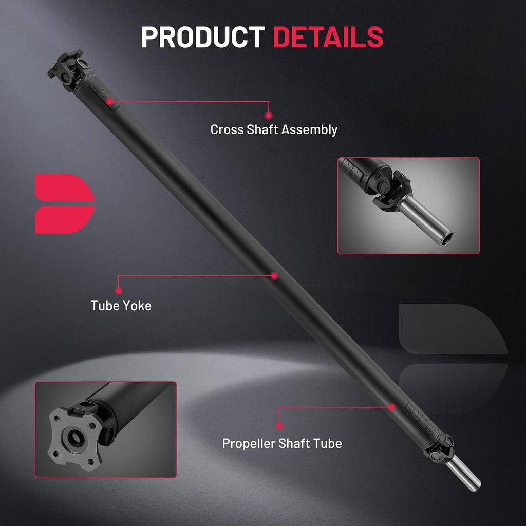 BDFHYK 946-100 Rear Drive Shaft Assembly Compatible with Dodge Ram 1500