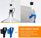 3/8" Auto Siphon 2 Pcs Racking Canes for Gallon Jugs, Wine, Beer or Mead | Beer Bottle Siphon Pump, Food Grade, with