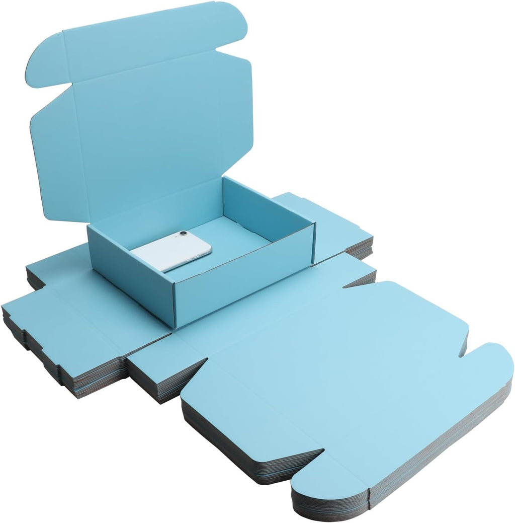 Blue Shipping Packaging MEIANJU Hard Cardboard Shipping Box Gift Wrap Boxes