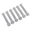 Agrovolcyn 6 Pcs 25mm Mini Excavator Pins Compatible with Small Digger