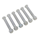 Agrovolcyn 6 Pcs 25mm Mini Excavator Pins Compatible with Small Digger
