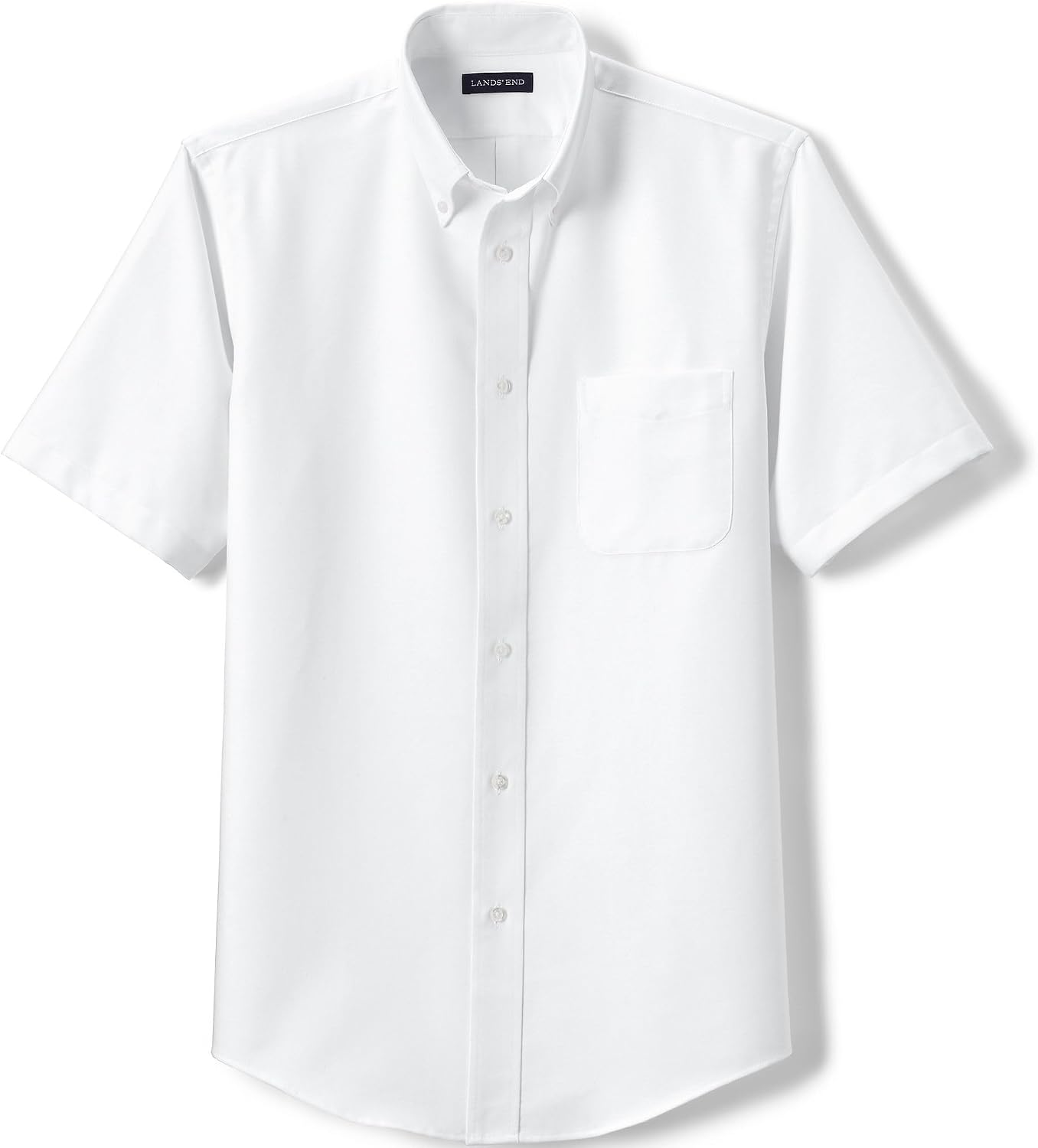 School Uniform Young Men's Short Sleeve Oxford Dress Shirt