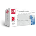 Medical Nitrile Exam Gloves (Small) 1 Boxes 100 Gloves,Blue,NGPF-7001