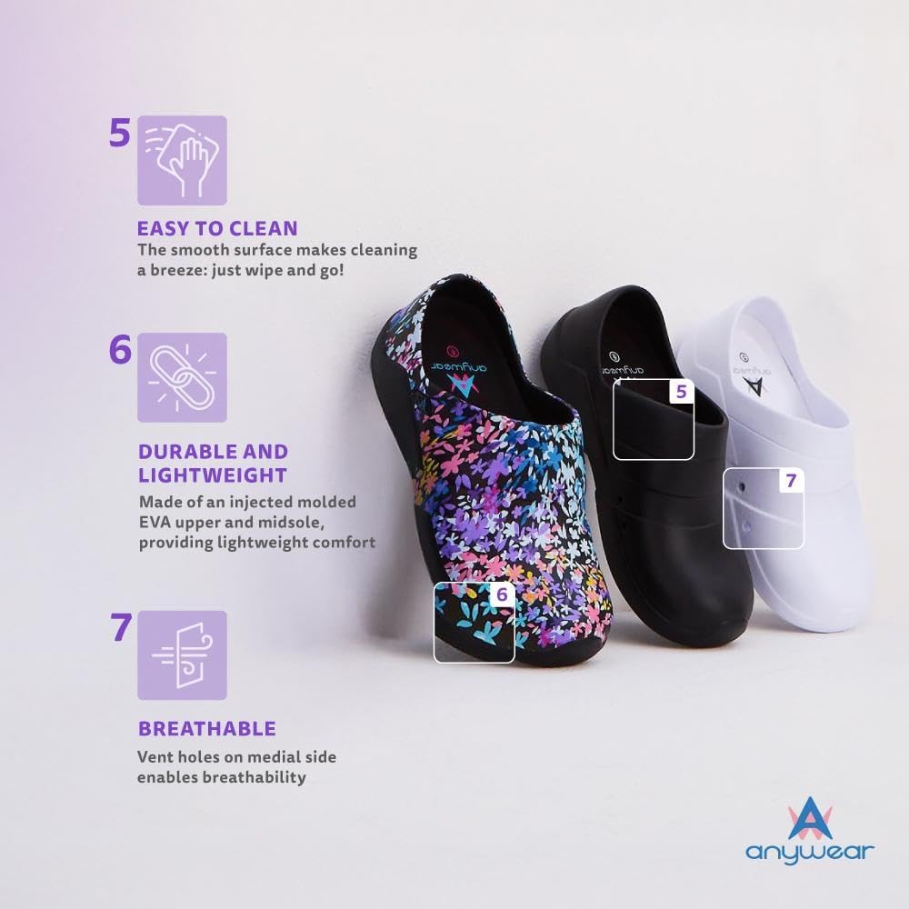 Journey Waterproof Work Clogs for Women & Men with EVA Comfort