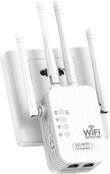 WiFi Extender, WiFi Extenders Signal Booster for Home Up to 8500 sq.ft and 45 Devices, WiFi Range Extender, Wireless