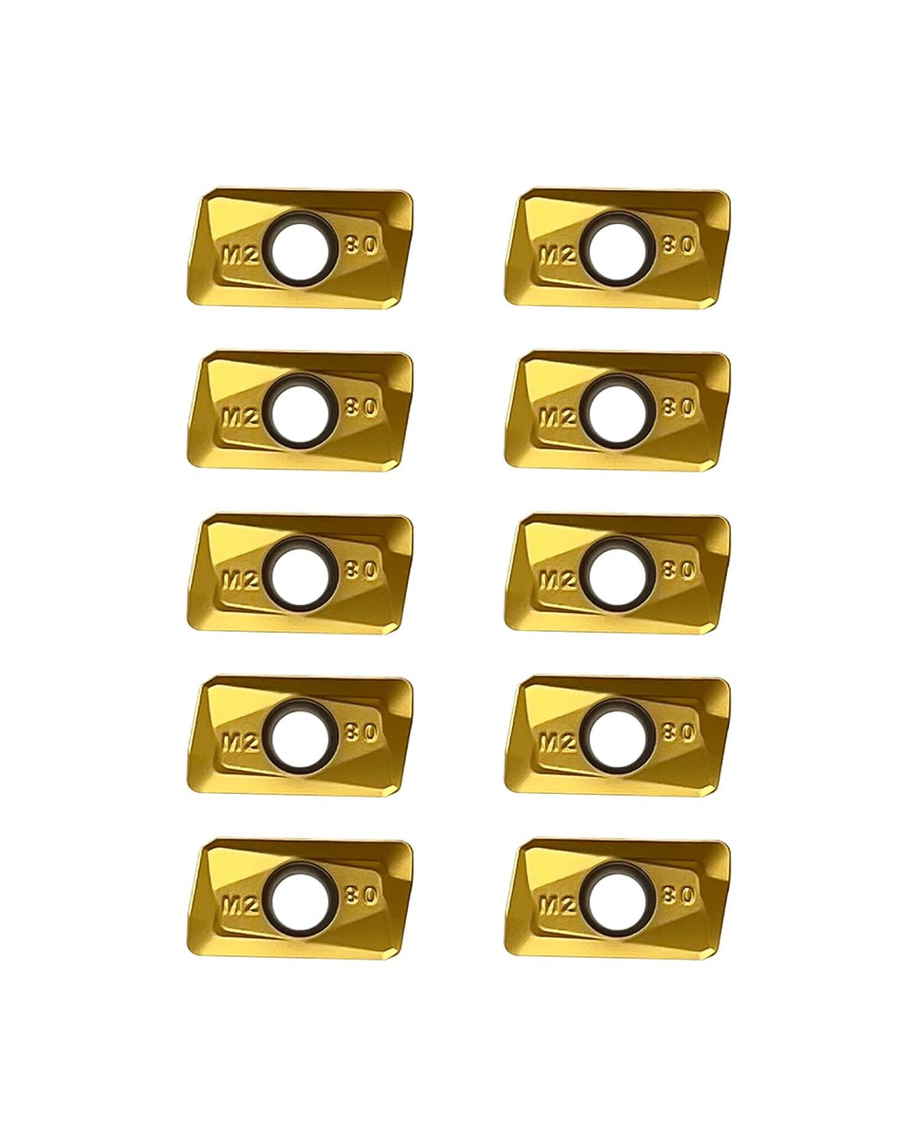 Zorqon10Pcs APMT1135PDER-M2 Carbide Milling Inserts