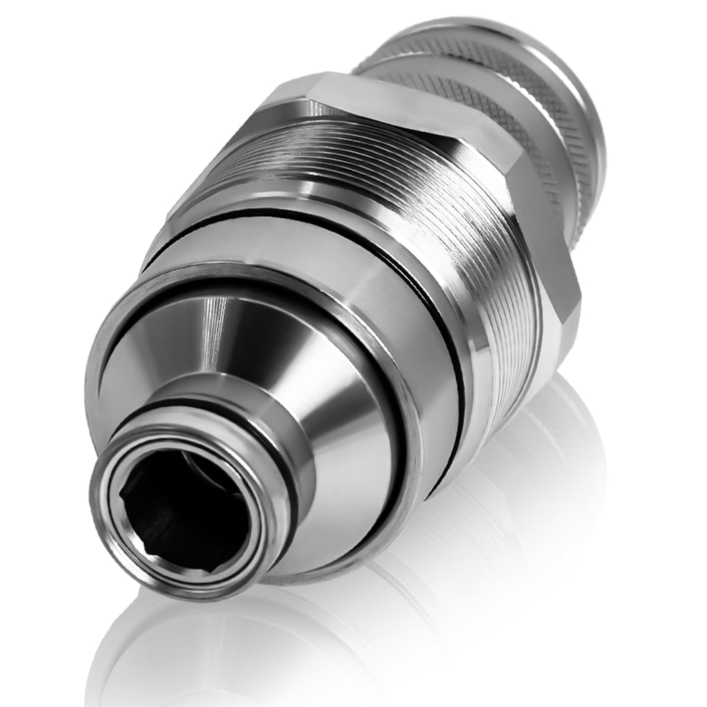 7246802 Female Flat Face Hydraulic Quick Coupler Compatible with Bobcat