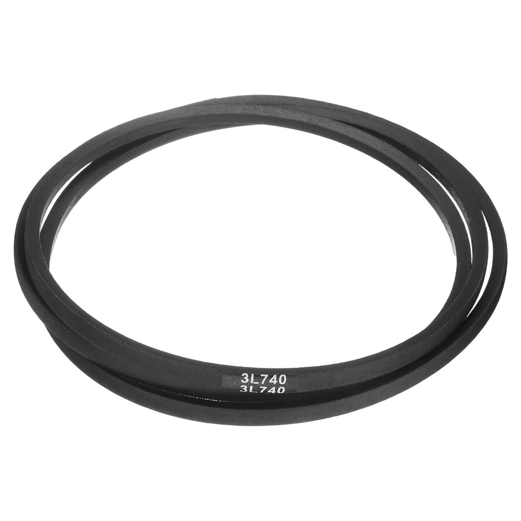 uxcell 3L740 Classic Wrapped Rubber V-Belt, 74"(1880mm) Outside Circumference, 3L Profile V Belt 3/8" Width 7/32" Height