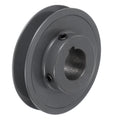 uxcell AK34-1 1/8 V-Belt Sheave 1 1/8"Bore 3.45"OD Single Groove Web Sheave