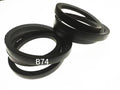 B74/5L770 V-Belt, 5/8 x 77in, Rubber Material, Compatible with Lawn Mower, Vehicle, Other Belt-Driven Equipment, 2 Pcs