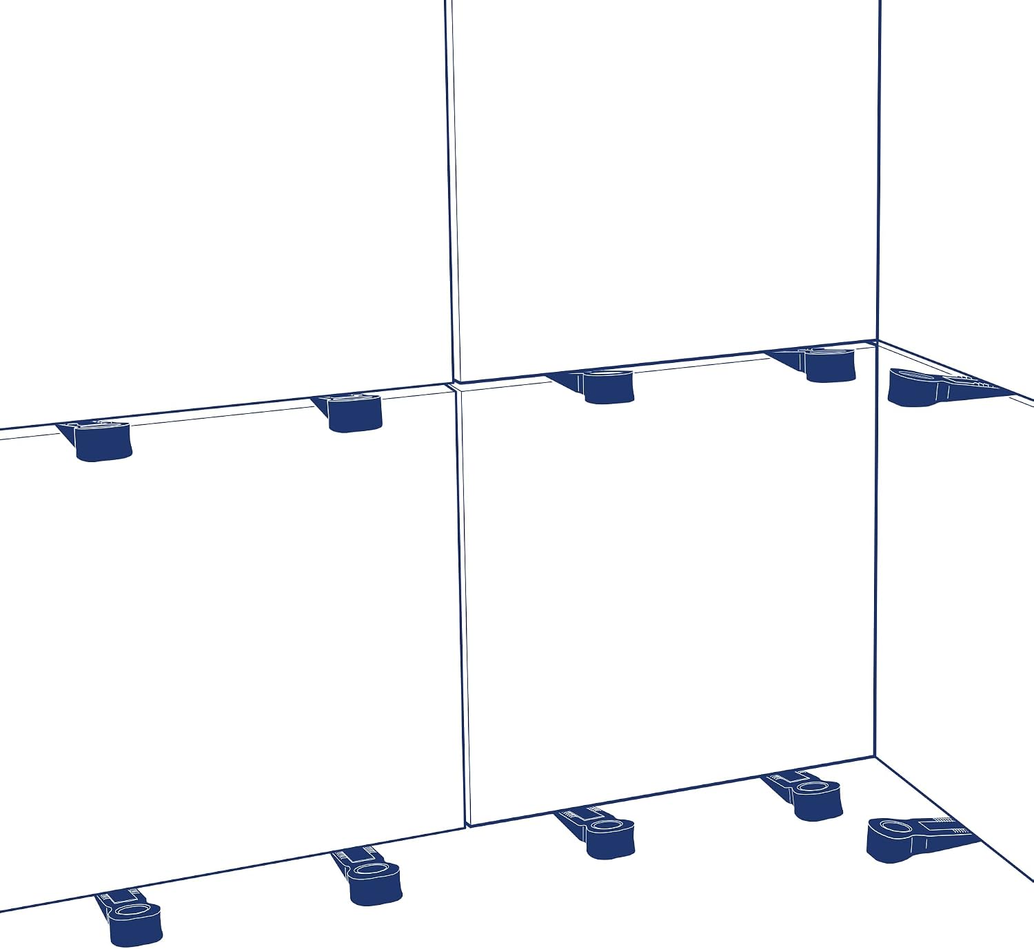 3/16" Wedge Tile Spacers (500 Pack)