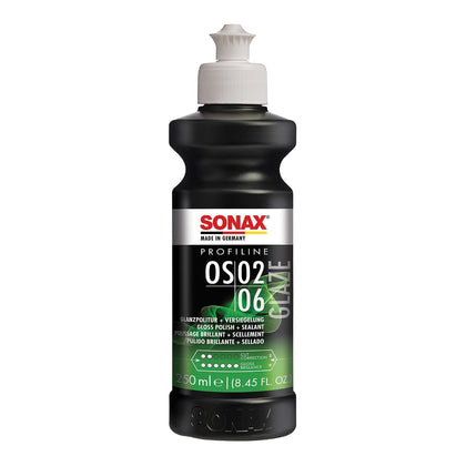 Glaze OS 02-06 247141 | All-in-One Car Polish for Scratch Removal, High-Gloss Finish & Ceramic Protection |