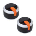 SOVLLIS Griddle Control Knobs Replacement, Compatible with Blackstone 1666 1517 1554 1825 1836 Gas Grills, 2 Pack Orange Temperature Control Knobs for 17" 22" 28" 36" Flat Top Grills