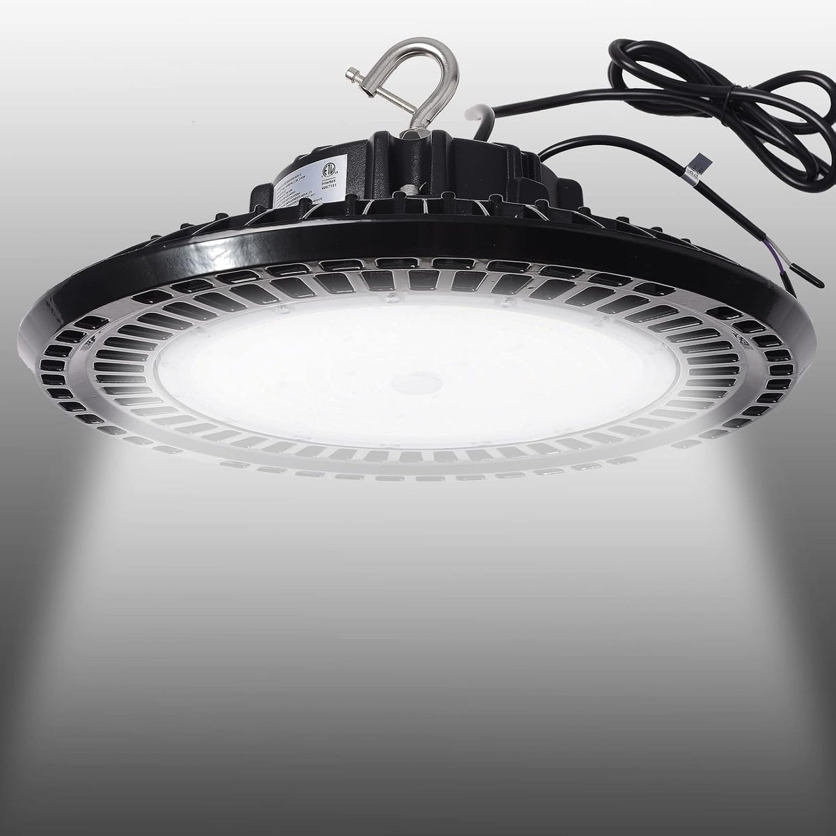 240W UFO LED High Bay Light, 5700K 38400LM, 1-10V Dimmable