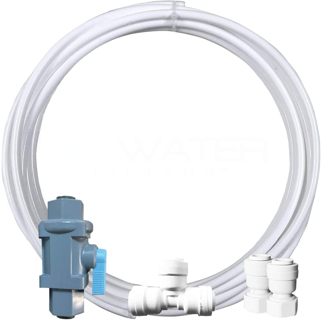 Water Line Hookup and Installation Kit for Refrigerators and Ice Makers