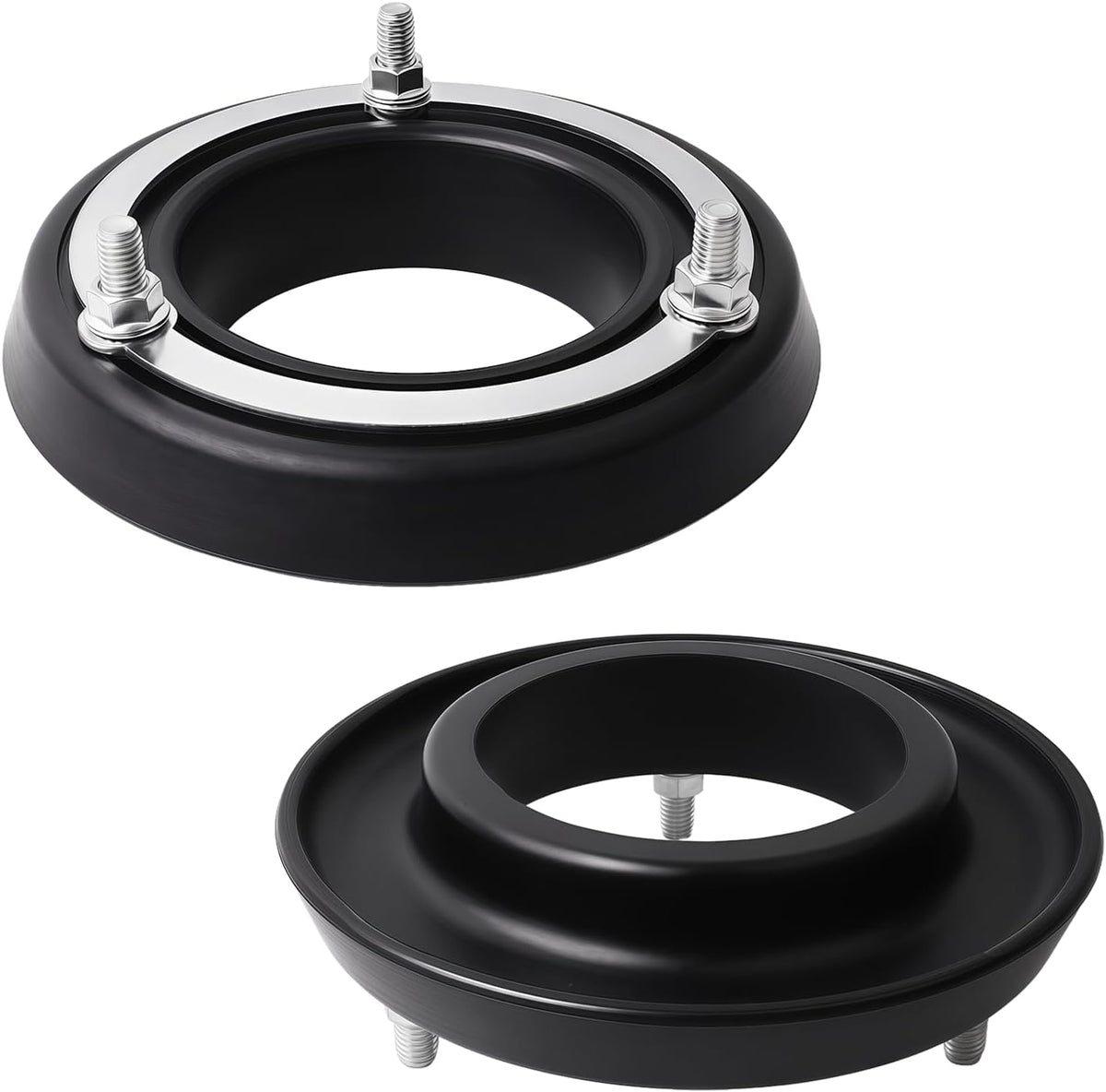 2 Pcs Front Spring Insulator Bushing Fit For Dodge Ram 1500 2500 3500 1994-2013 Coil Spring Isolator Replacement Replaces For K160015 (2 Pcs)