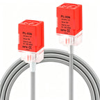 Gebildet 2pcs PL-05N DC 10-30V 200mA NPN NO 5mm Inductive Proximity Sensor Detection Switch
