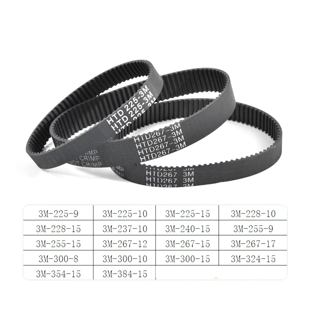 1PCS HTD 3M Closed Loop Timing Belt,3M-225-9