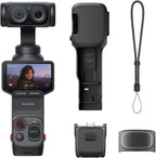 Luna Ultra - 8K Vlogging Camera with Dual Leica Lenses, 12× Zoom, 1" Sensor, Detachable 2" Touchscreen, Triple AI