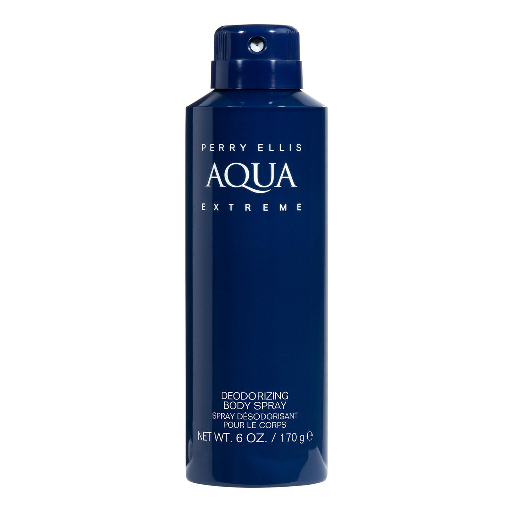 Aqua Extreme Body Spray for Men, Notes of Wood & Spice, 6 Oz