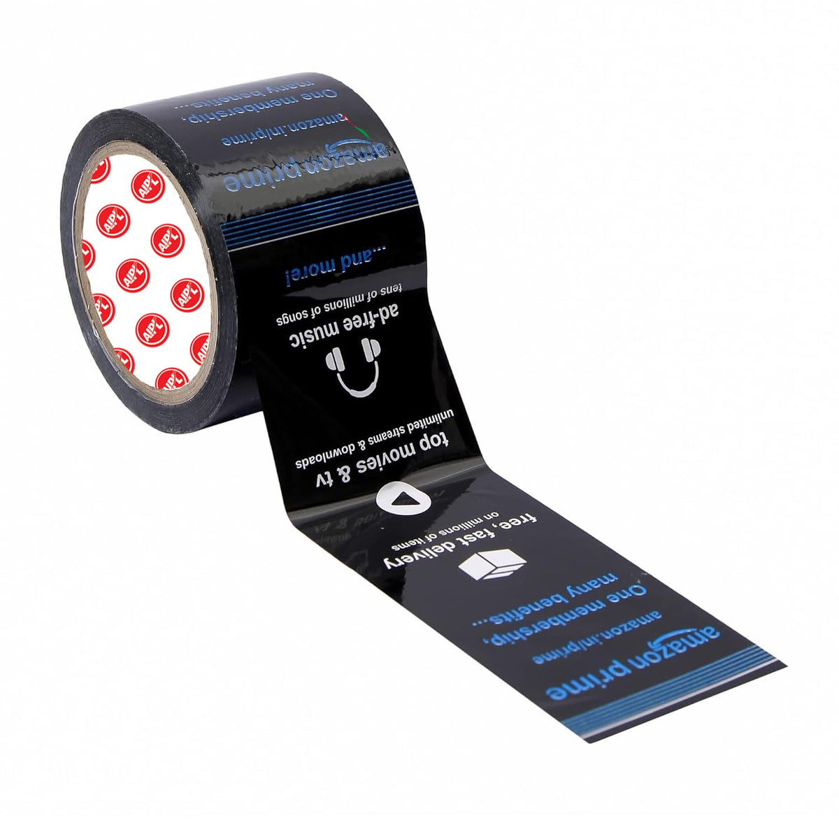Amazon.in branded Prime Packaging Tape with Strong Adhesive No Residue Easy to Use & Pack Items Multipurpose Usage
