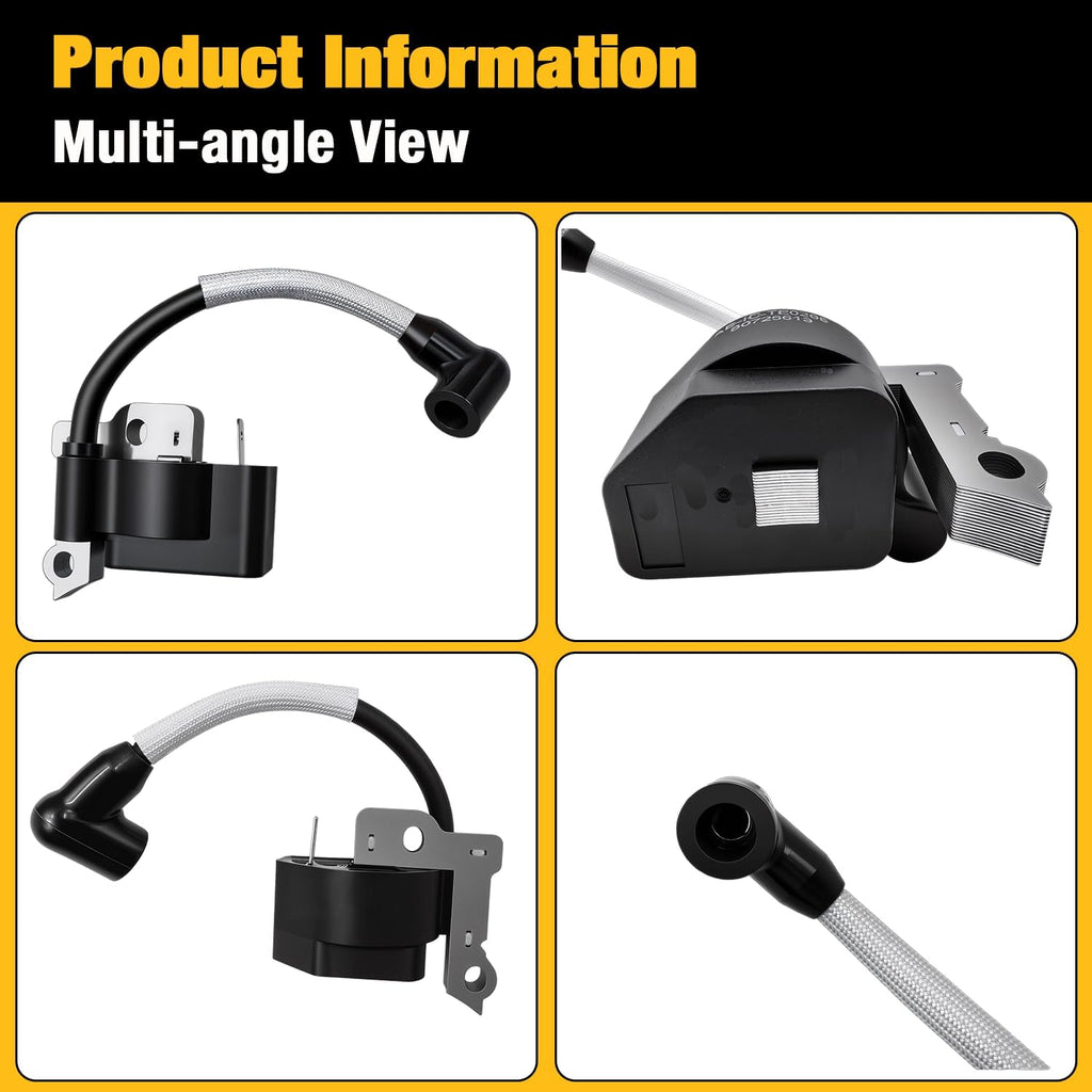 Ignition Module Kit 611056 Compatible with Husqvarna Tec 1997-04 and Tecumseh TCH200 TCH300 TC300 TM049XA Series 2