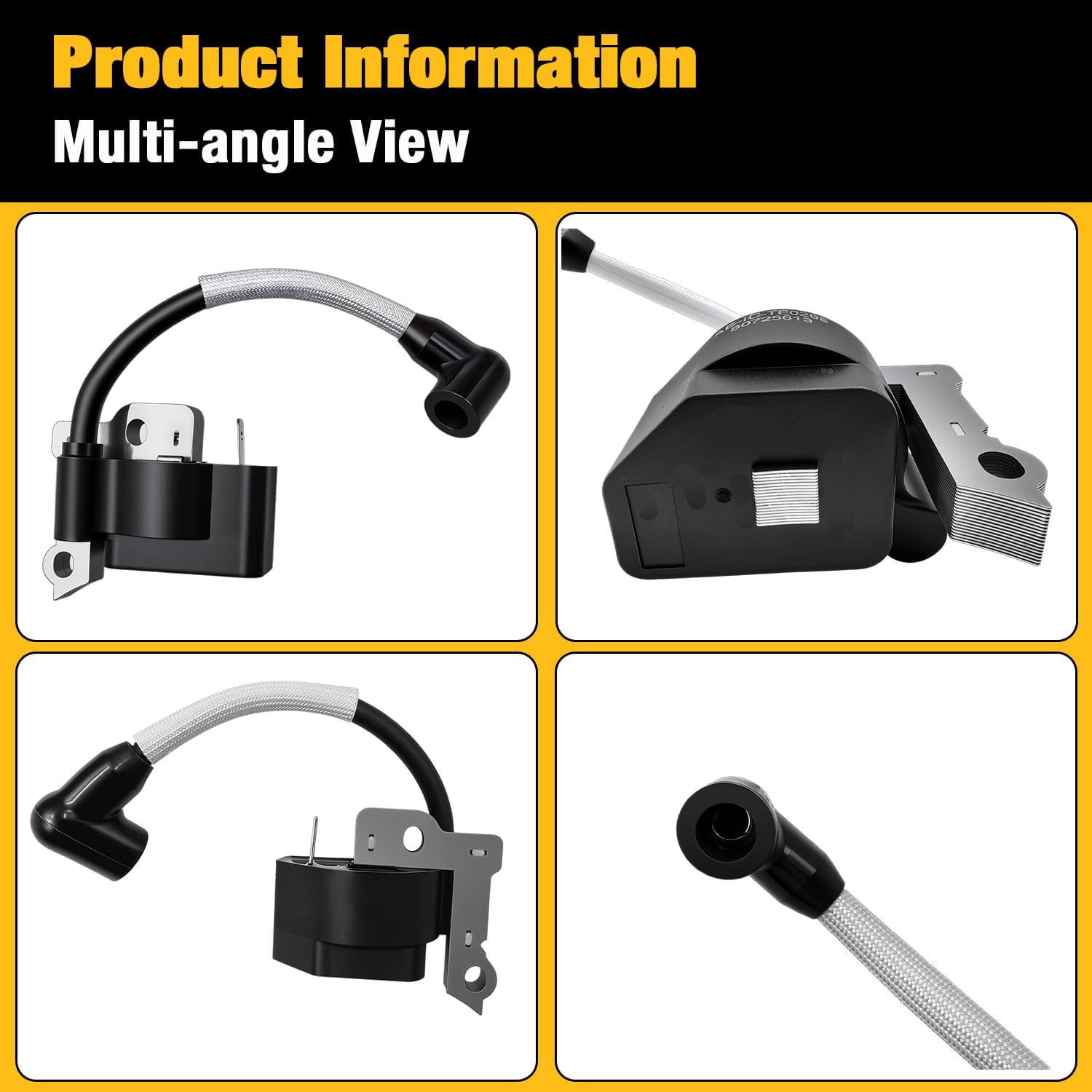 Ignition Module Kit 611056 Compatible with Husqvarna Tec 1997-04 and Tecumseh TCH200 TCH300 TC300 TM049XA Series 2