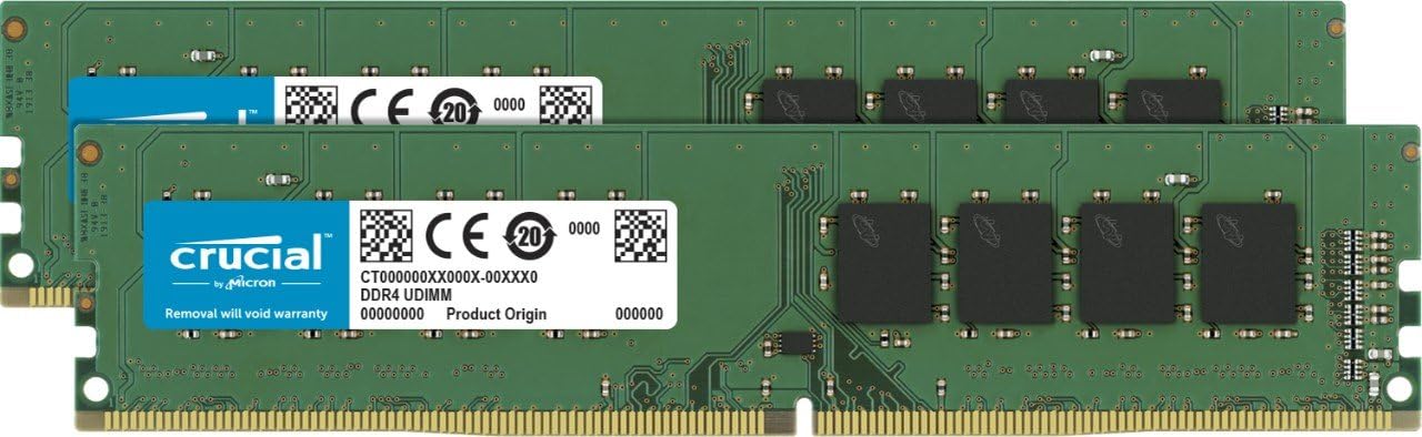 16GB kit (8GBx2), 288-pin DIMM, DDR4 PC4-21300