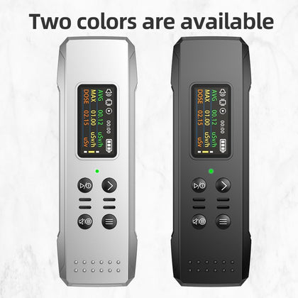 Portable Nuclear Radiation Detector Handheld Geiger Counter 0.96inch TFT Display X-Rays γ-Rays β-Rays Detecting Tool