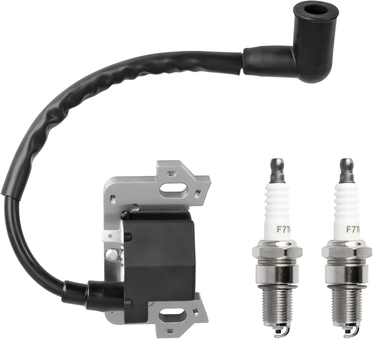 GCV160 Ignition Coil with Spark Plug Compatible with Honda Lawn Mower, GCV135 Ignition Module Compatible with Honda