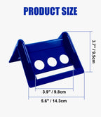4" Flatbed Edge Protectors 24 Pack Plastic Corner Protector with Carrying Case, Strap Corner Protectors for Flatbed