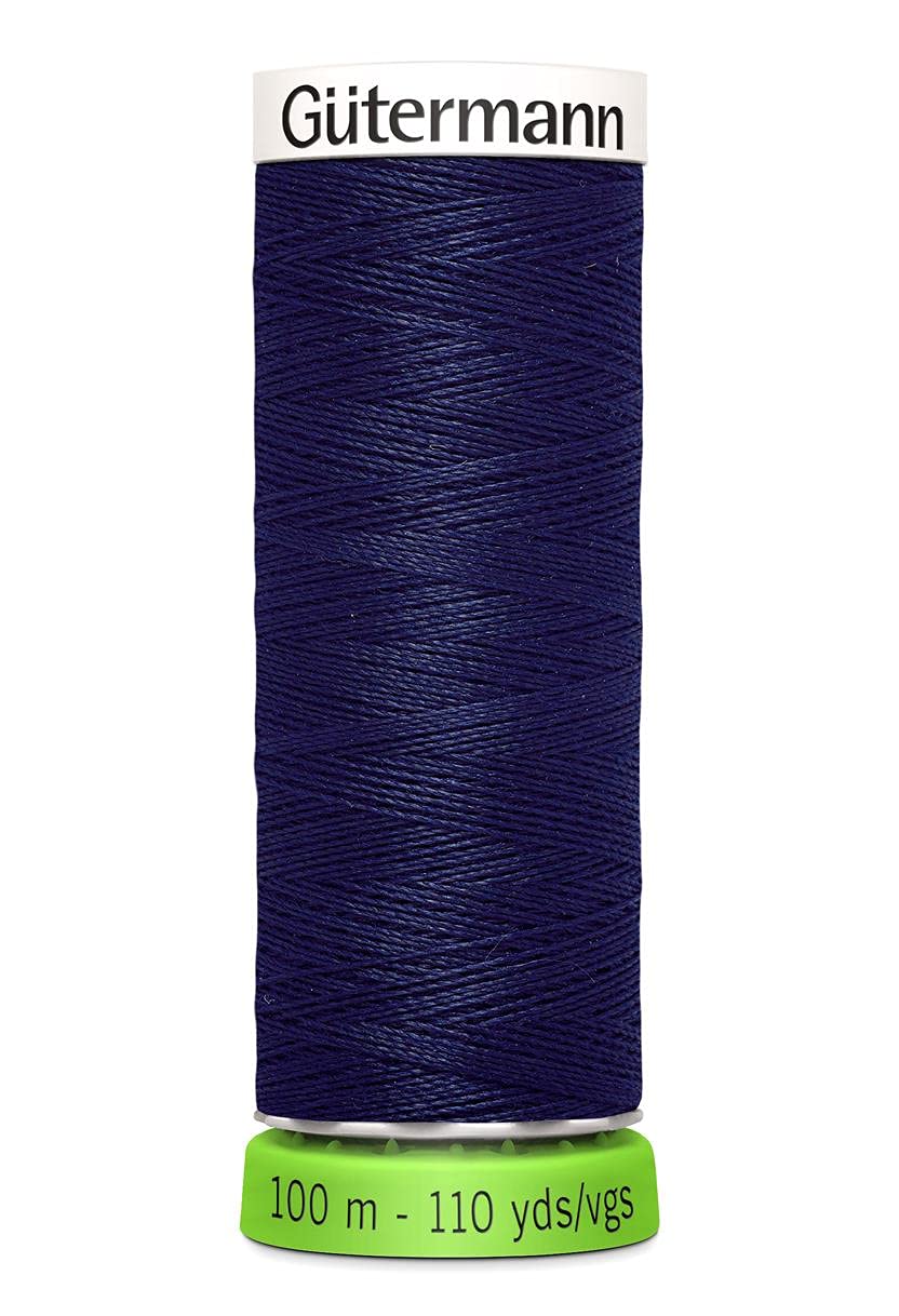 Gutermann Recycled Polyester Thread, 110 yd, Navy