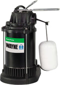 WAYNE 1/3 HP Sump Pump Coated Steel Thermoplastic SPF33