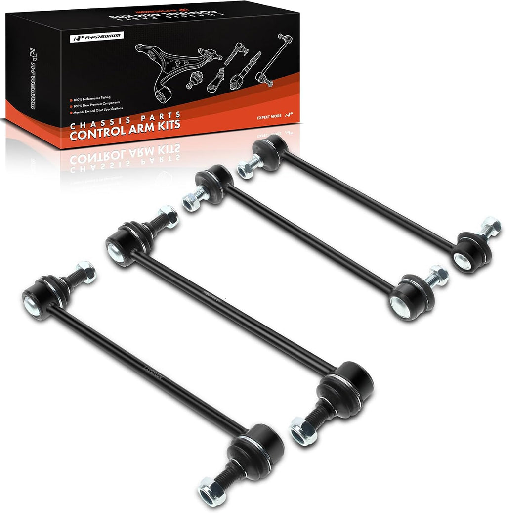 A-Premium Front & Rear Sway Bar Link Stabilizer Bar End Link Kit