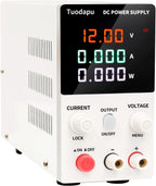 DC Power Supply Variable, Bench Power Supply with Encoder Adjustment Knob,Switching Bench with 20W USB & Type-C Quick-Charge (32V 5A)