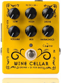 CP-60 Wine Cellar Driver Guitar Effects Pedals Classic Tube Bass Amp Guitar Yellow Pedal