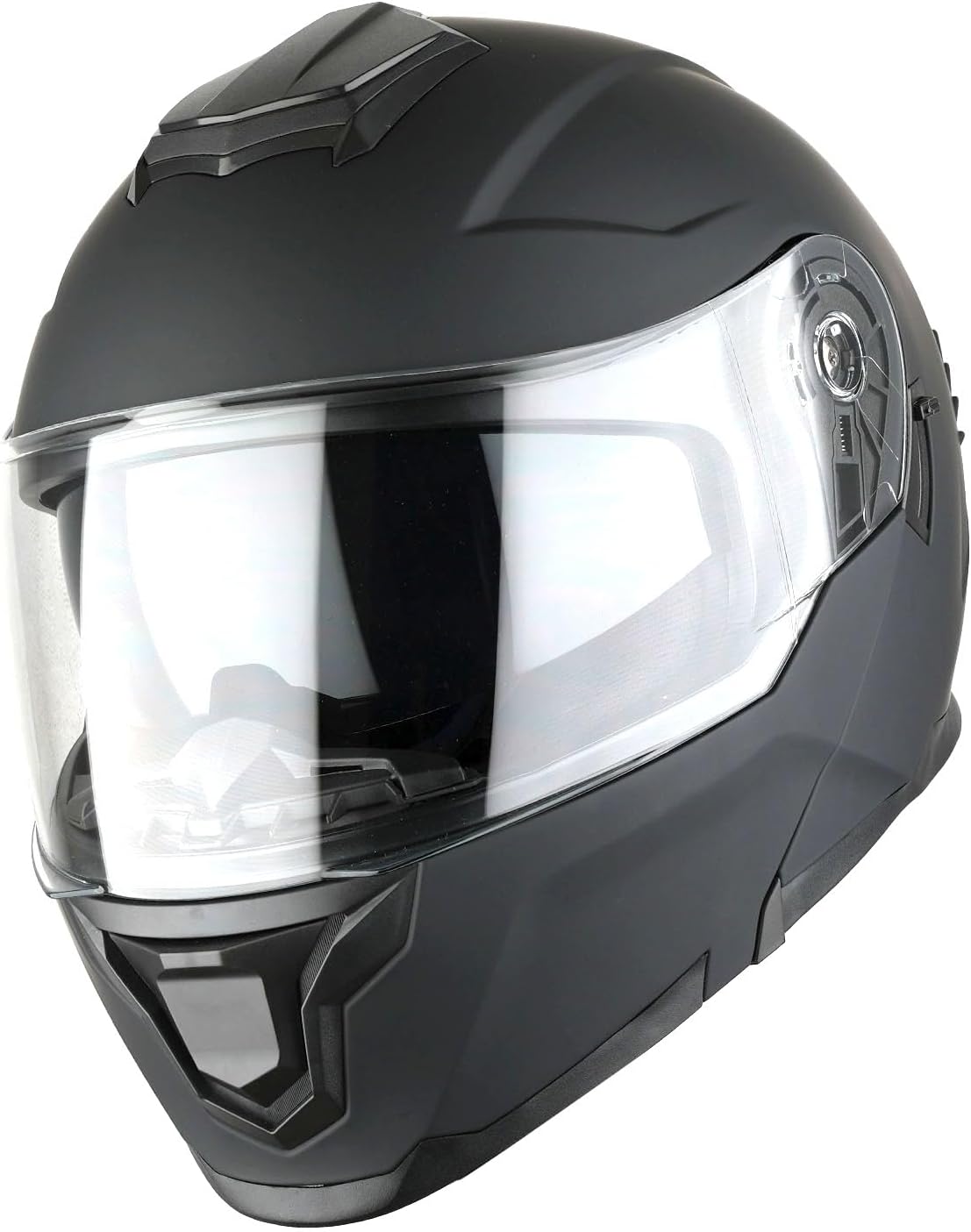 Motorcycle Street Bike Modular/Flip up Dual Visor Sun Shield Full Face Helmet HJK920
