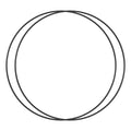 Replacement for Gamma Seal Replacement O-Ring (one Pair) for 12" lids