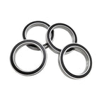 2pcs 6810-2RS Sealed Ball Bearings 50x65x7mm - Durable Deep Groove Thin