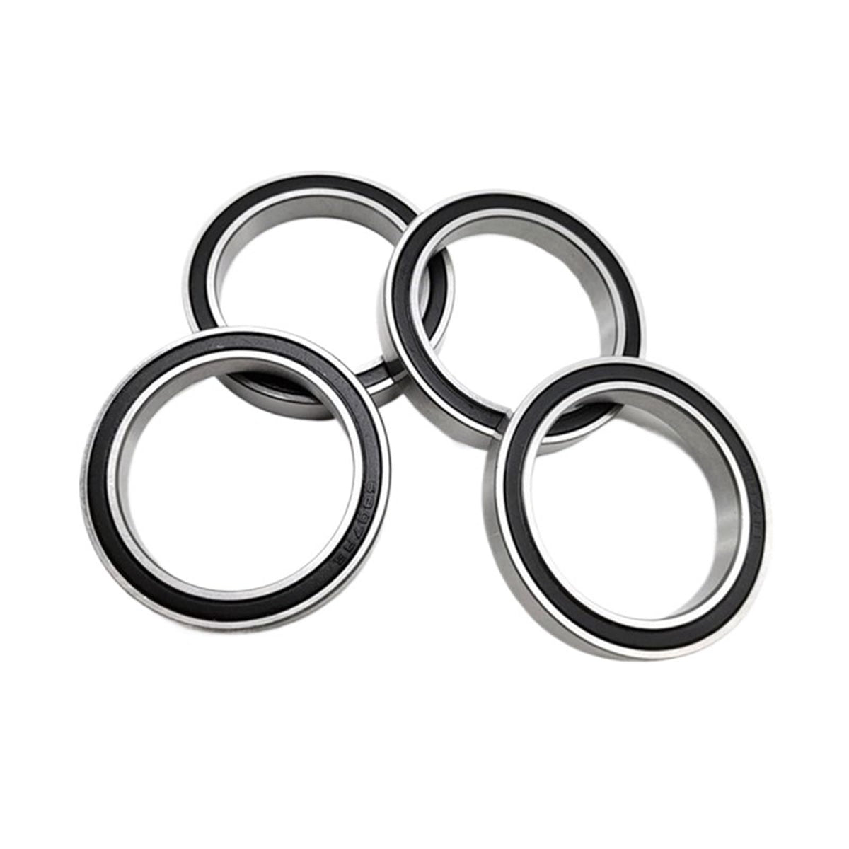 2pcs 6810-2RS Sealed Ball Bearings 50x65x7mm - Durable Deep Groove Thin