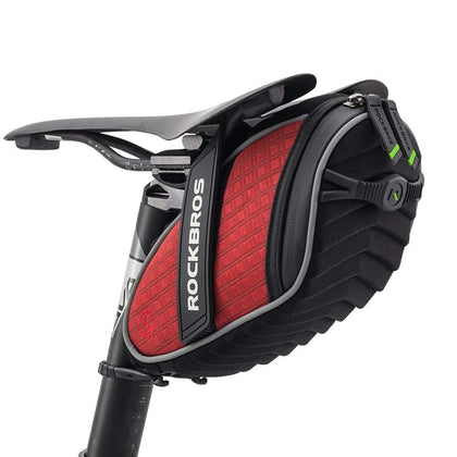 Bike Saddle Bag Under Seat Bicycle Seat Bag 3D Shell for MTB/Road