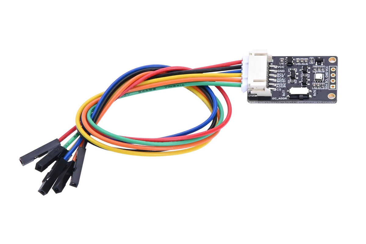 BME680 Environmental Sensor, Supports Temperature, Humidity, Pressure, Gas Detection, I2C & SPI, Ideal for Raspberry Pi, Pico, Arduino, and ESP32 Projects