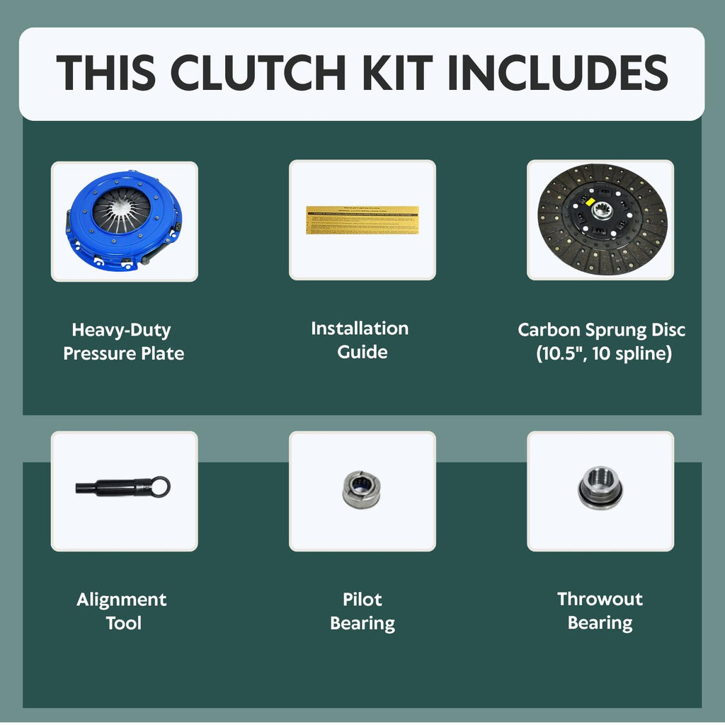 EFT Stage 2 Clutch Kit with 5.0L - 4.6L V8 Engine - Performance Upgrade
