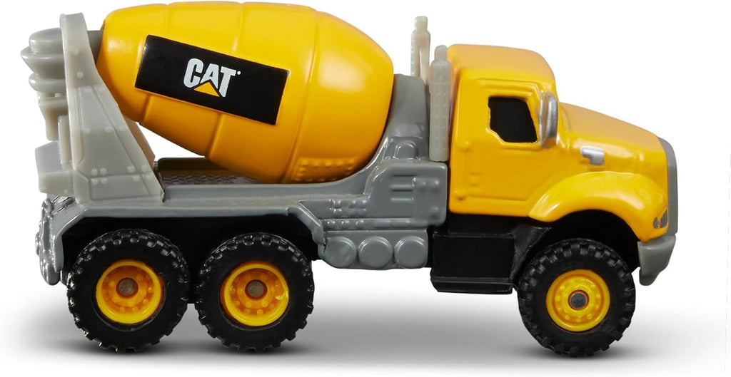 CAT Construction Toys CAT Construction Die Cast Metal 3 Pack Vehicles - Dump Truck/Cement Mixer/Grader for Ages 3+