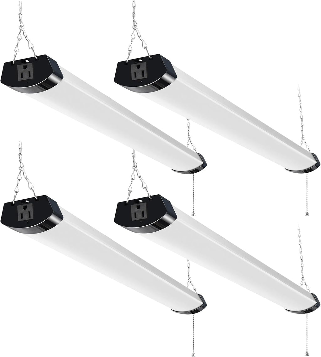 hykolity 4FT LED Shop Light Linkable,8000LM(300w Equivalent),5000K