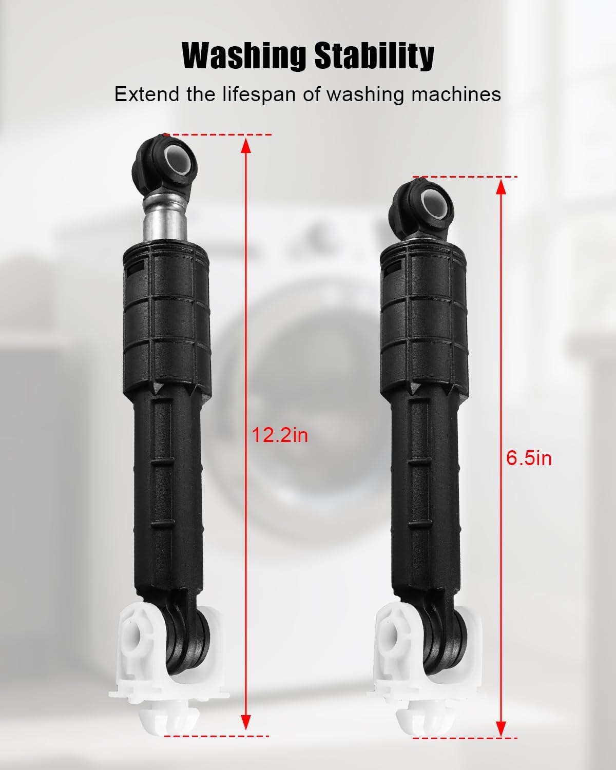 GFW450SSM1WW GFW450SPM1DG Washer Shock Absorbers Replacement Fit for GE