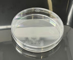 Microppose 500 Pack 90mm Polystyrene Petri Dishes – Vented Lids, Pre-Sterilized, Crystal Clear, Disposable, Lab-Grade