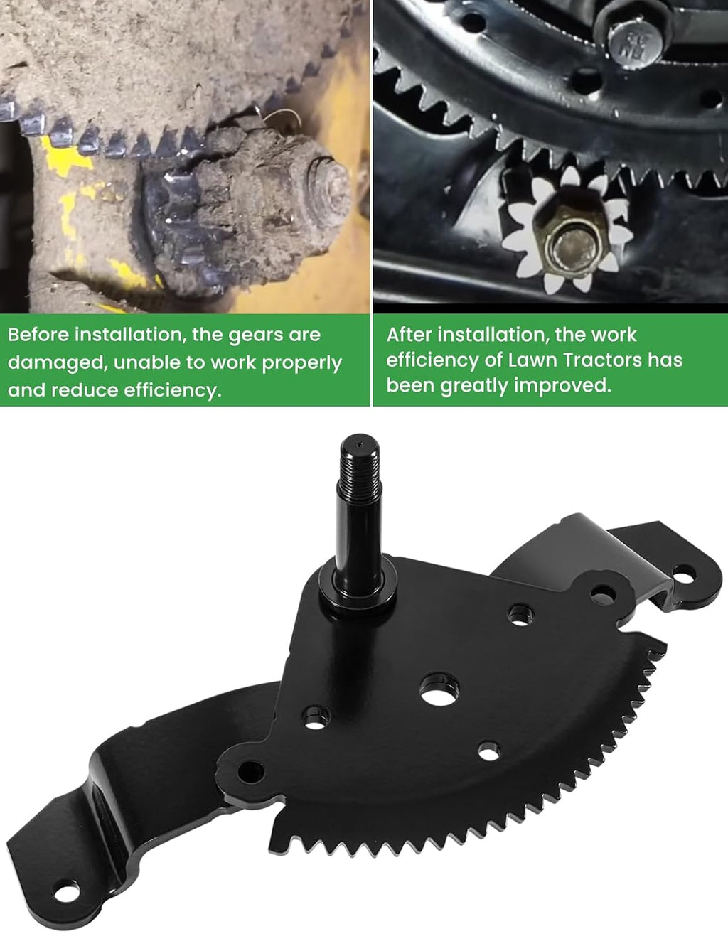 AM136297 Steering Gear for John Deere Lawn Tractor X300 X320 X340 X500 X520 Replace AM136297 M151206