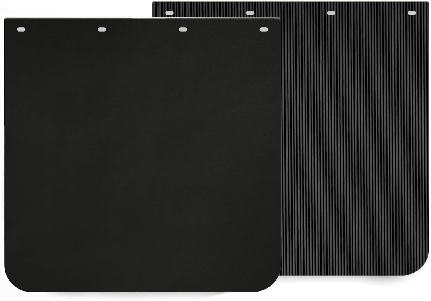 24" x 24" Mud Flaps for Semi Trucks 1/5" Thick Mud Flaps Universal Mudflaps Semi Trailer 2 Pack