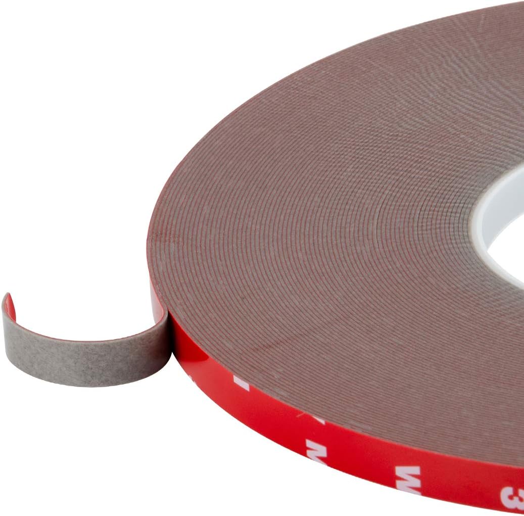 108 Ft Double Sided Mounting Tape Heavy Duty, Waterproof Foam Adhesive for LED Strips & Home Office Decor (0.39In